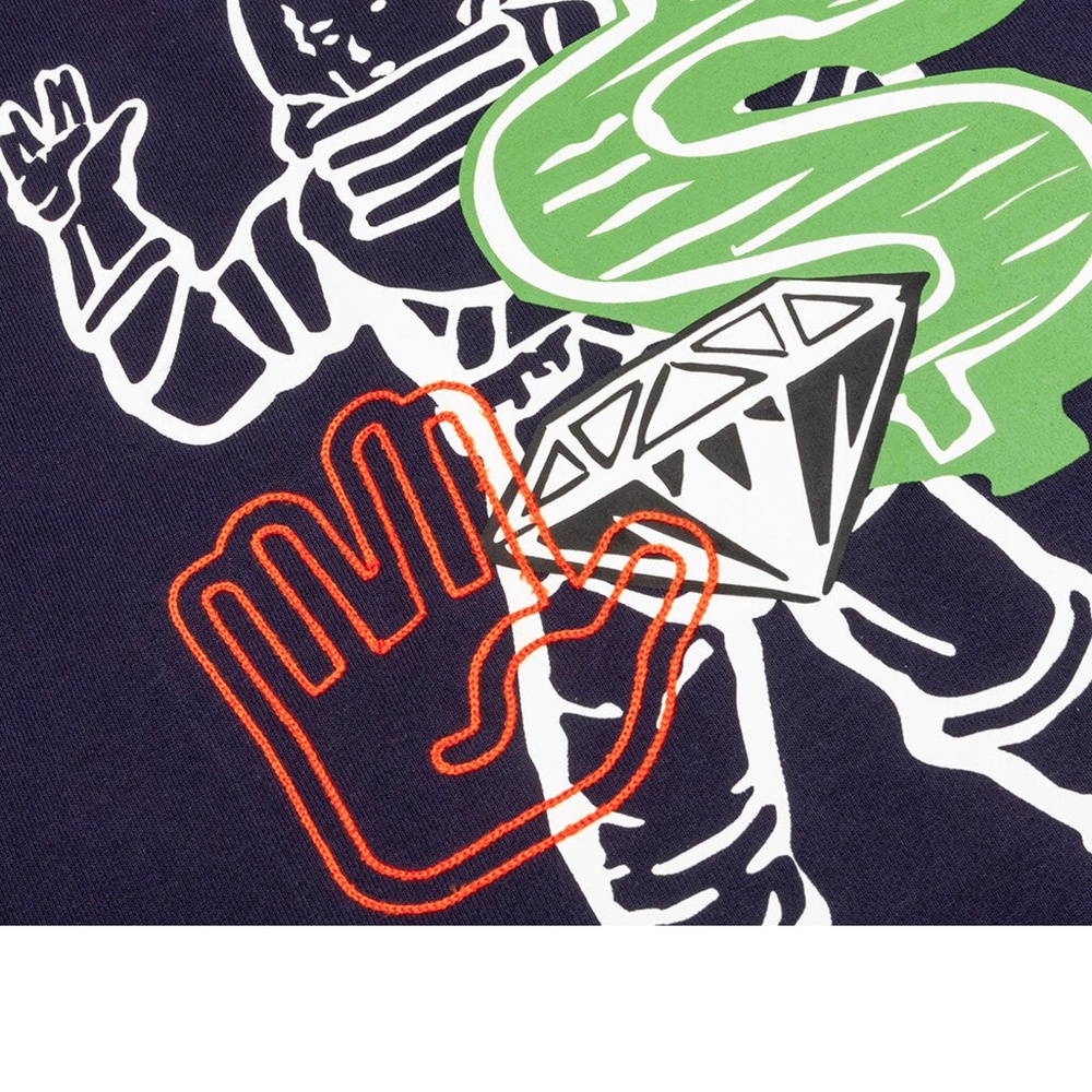 Billionaire Boys Club M Evening Blue BB Icon Hoodie Sweatshirt Pullover Hoodies - Picture 3 of 14